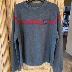 Abercrombie &Fitch Vintage Gray Crew neck sweater